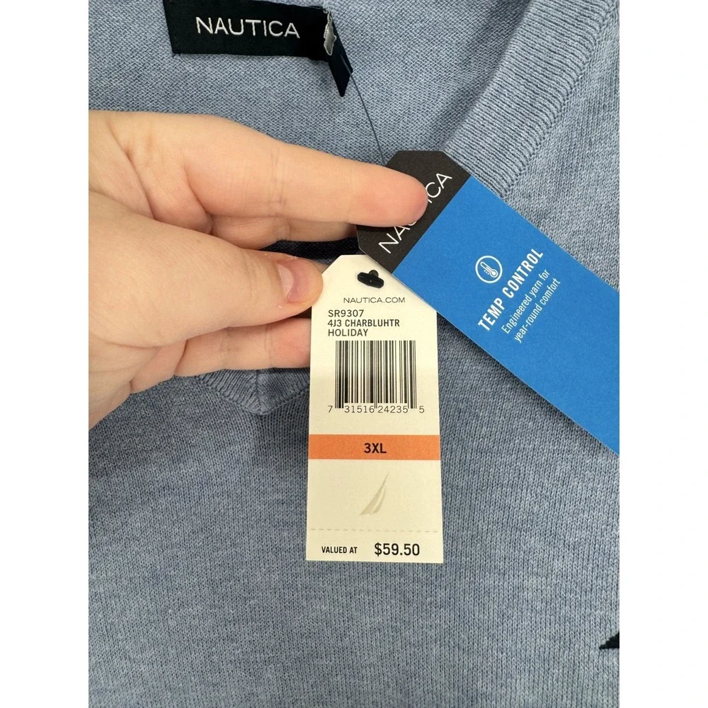 Nautica neck knit